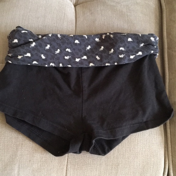Vintage Aerie Slim Gym Foldover Shorts - Picture 1 of 7
